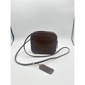 Coach Legacy Carnival Bag 1980's  in brown leather Serial 101-30 Small Crossbody